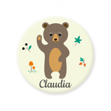 Badge da personalizzare - Orso
