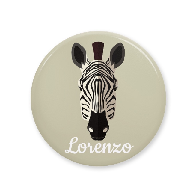 Badge da personalizzarez - Zebra 