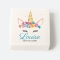 12 marshmallow personalizzati - Unicorno con fiori images:#0