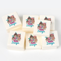 12 marshmallow personalizzati - Lol Surprise. n1