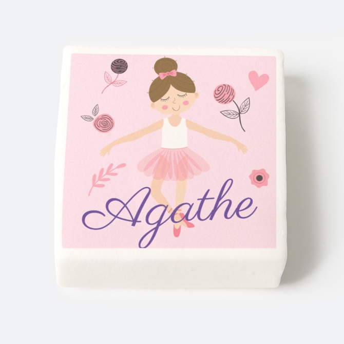 12 marshmallow personalizzati - Ballerina 