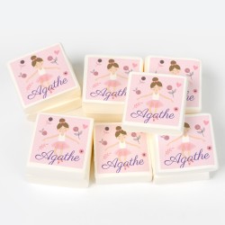 12 marshmallow personalizzati - Ballerina. n°1
