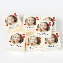 12 marshmallow personalizzati - Arcobaleno. n1