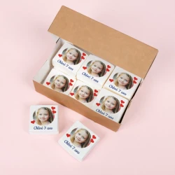 12 marshmallow personalizzati - Arcobaleno. n2