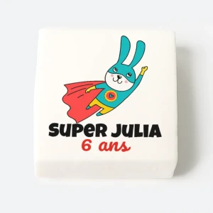 12 marshmallow personalizzati - Super coniglietto