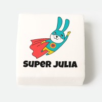 12 marshmallow personalizzati - Super coniglietto