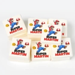 12 marshmallow personalizzati - Mario. n1