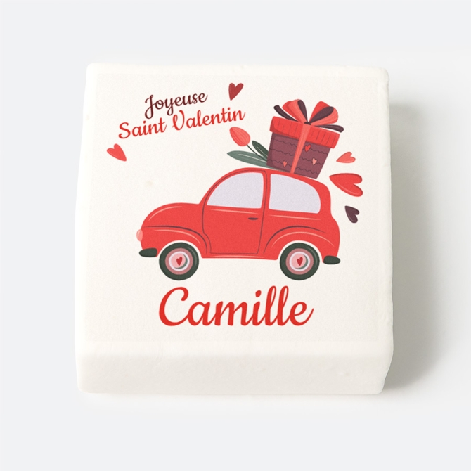 12 marshmallow personalizzati - San Valentino Auto 