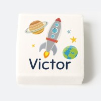 12 marshmallow personalizzati - razzo spaziale