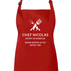 Grembiule per adulti da personalizzare - Barbecue. n�2