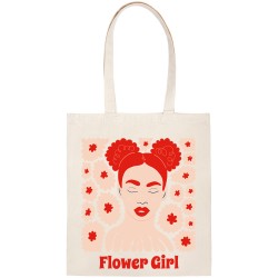 Borsa da personalizzare - Ragazza in fiore. n5