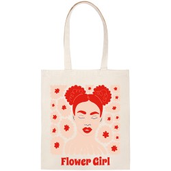 Borsa da personalizzare - Ragazza in fiore. n5