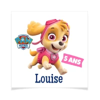 8 tatuaggi da personalizzare - Paw Patrol Skye