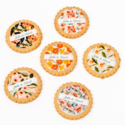 Biscotti personalizzati Collection Flore - 6 biscotti. n1