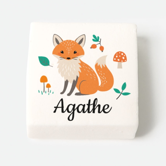 12 Marshmallow personalizzati - Volpe 