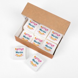 12 Marshmallow personalizzati - Buon compleanno. n2