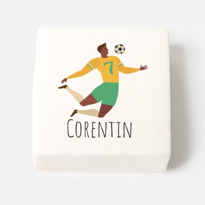 12 Marshmallow personalizzati - Giocatore di football 