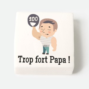 12 Marshmallow personalizzati - Pap troppo forte