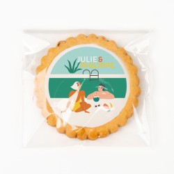 Biscotto personalizzato - La piscina. n4