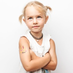 8 tatuaggi da personalizzare - Ginnasta. n°2