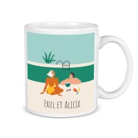Tazza da personalizzare - La piscina