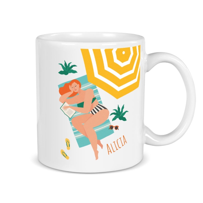 Tazza da personalizzare - La spiaggia 