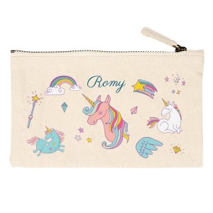 Astuccio personalizzato - Unicorno arcobaleno