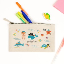 Astuccio personalizzato - Balena pirata. n1