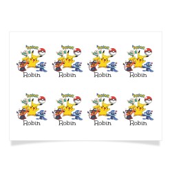 8 tatuaggi da personalizzare - Pokmon e amici. n1