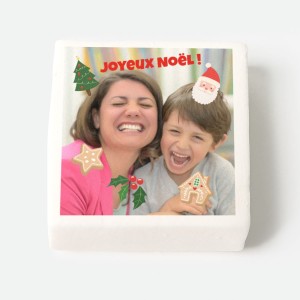 12 Marshmallow personalizzati - Foto di Natale