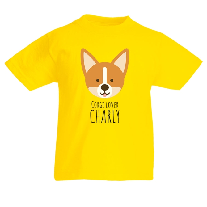T-shirt da personalizzare - Corgi Lover 