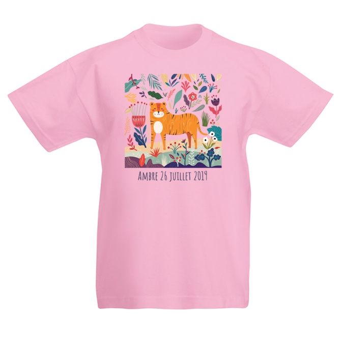 T-shirt da personalizzare - La mia piccola giungla 