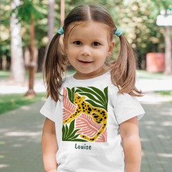 T-shirt da personalizzare - Il ghepardo. n1