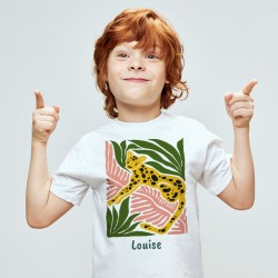 T-shirt da personalizzare - Il ghepardo. n2
