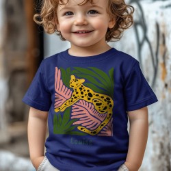 T-shirt da personalizzare - Il ghepardo. n3