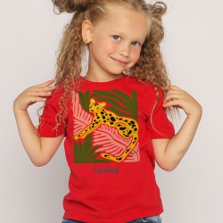 T-shirt da personalizzare - Il ghepardo. n4