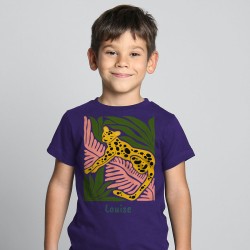 T-shirt da personalizzare - Il ghepardo. n5