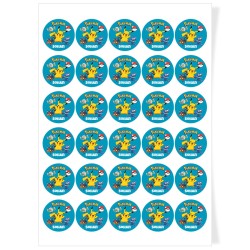 Dischi cupcake da personalizzare - Pokmon. n1