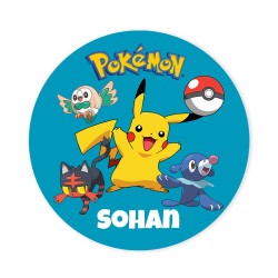 Dischi cupcake da personalizzare - Pokmon. n2