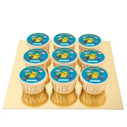 Dischi cupcake da personalizzare - Pokmon. n3
