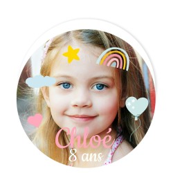 Dischi cupcake da personalizzare - Foto. n2