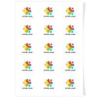 Dischi cupcake da personalizzare - Logo