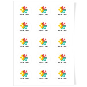 Dischi cupcake da personalizzare - Logo