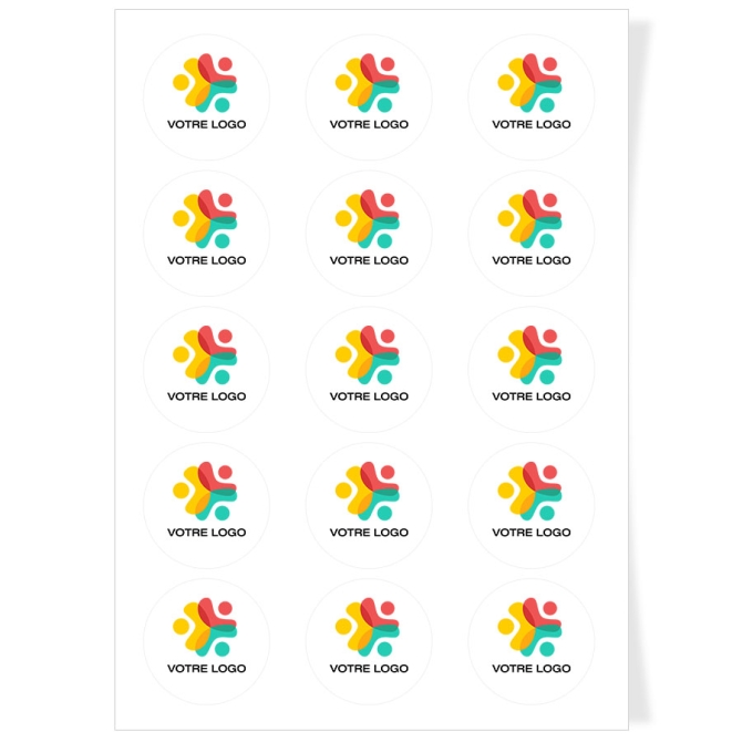 Dischi cupcake da personalizzare - Logo 