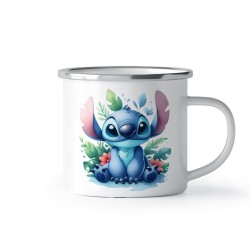 Tazza smaltata personalizzata - Stitch. n1