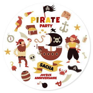 Fotocroc personalizzabile - Pirata