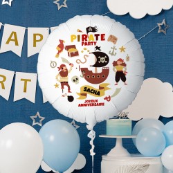 Palloncino personalizzato - Pirata. n3