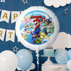 Palloncino personalizzabile - Super Mario. n3
