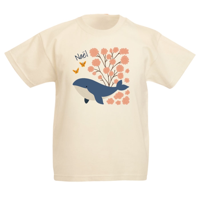 Maglietta personalizzabile - Baby Whale 