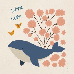 Borsa tote personalizzata - Baby Whale. n3